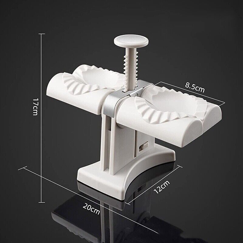 Household Double Head Automatic Dumpling Maker Mould DIY Press Pasty Maker Mold