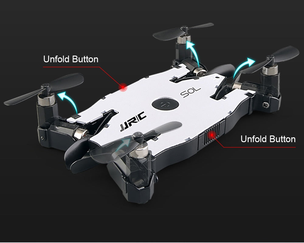 JJRC JJR / C H49 SOL Ultrafine Wifi FPV Selfie Drone 720P Camera Automatic Folding Arm Maintenance Altitude Quadcopter to Remote Control VS H37 H47 E57