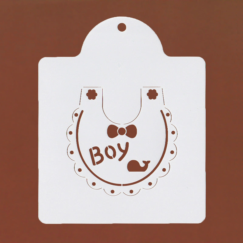 BB Clothes Bib Feeding Bottle Stainless Steel Cake Mold