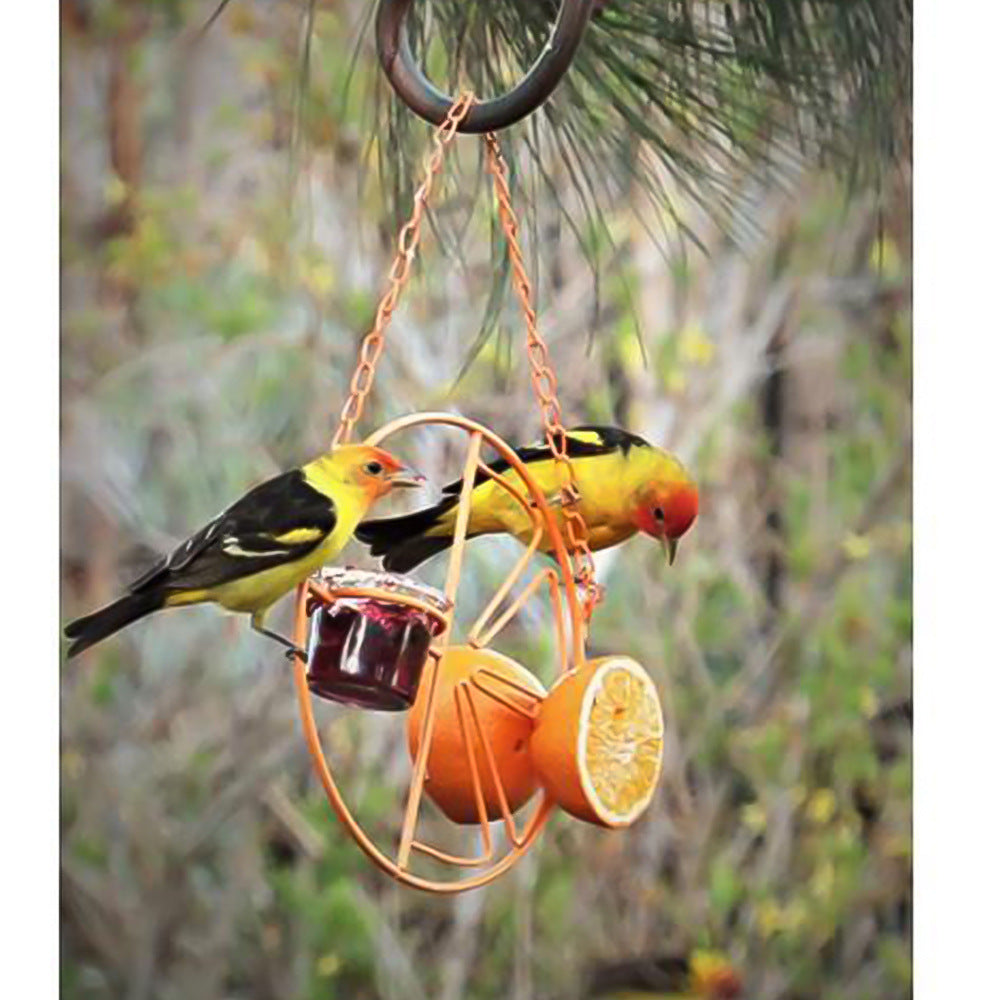 Simple Outdoor Bird Feeding And Water Feeding