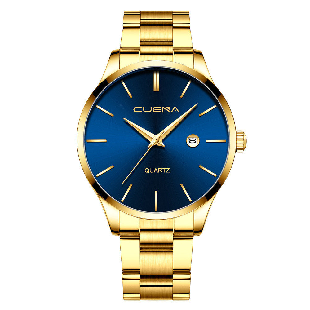 CUENA Mens Watches Top Brand Quartz Movement Luxury