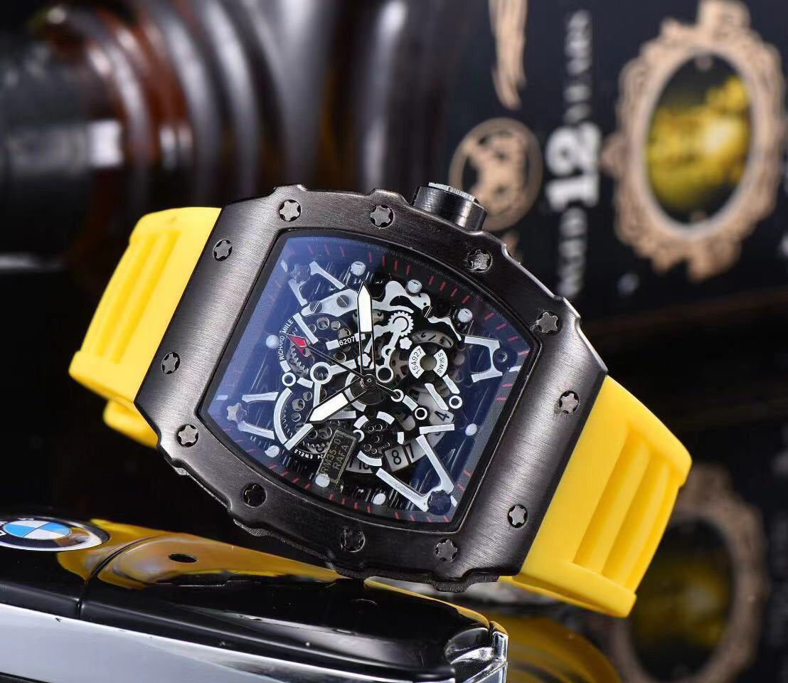 Watch Hollow Fashion Personality Ghost Head Quartz Mens Watch Quartz Watch