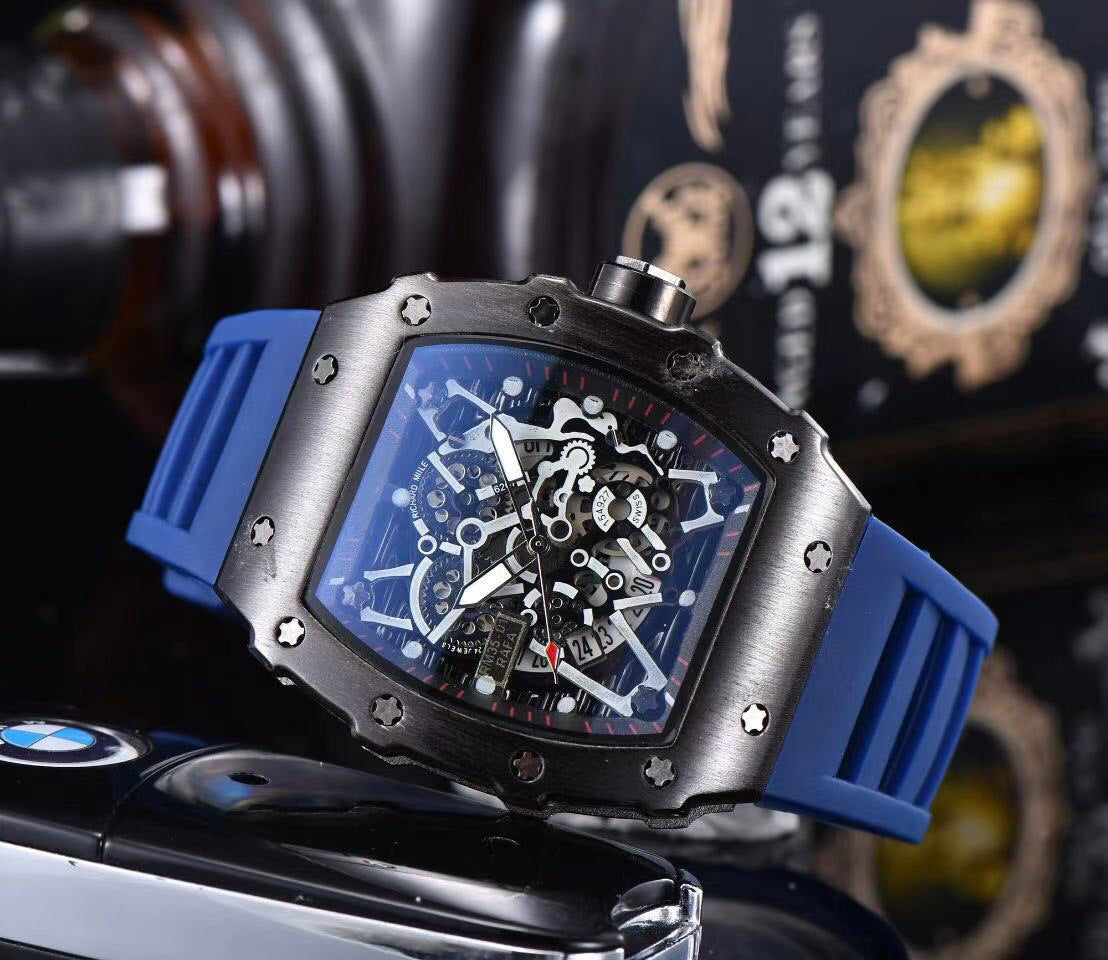 Watch Hollow Fashion Personality Ghost Head Quartz Mens Watch Quartz Watch