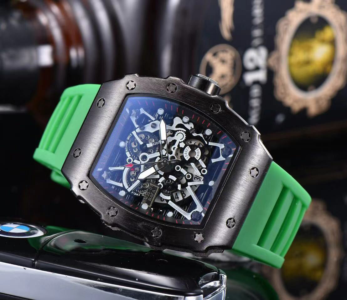 Watch Hollow Fashion Personality Ghost Head Quartz Mens Watch Quartz Watch