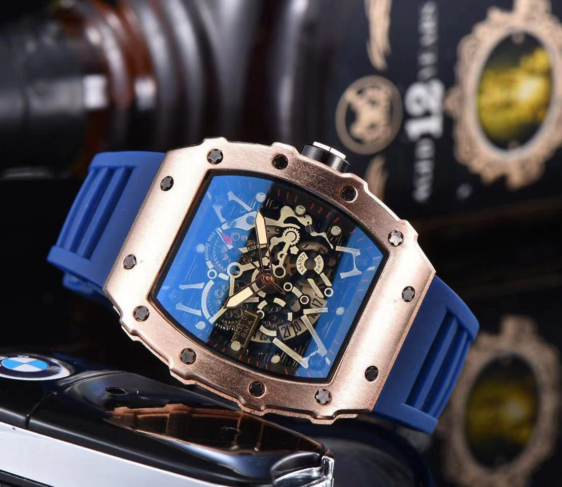 Watch Hollow Fashion Personality Ghost Head Quartz Mens Watch Quartz Watch