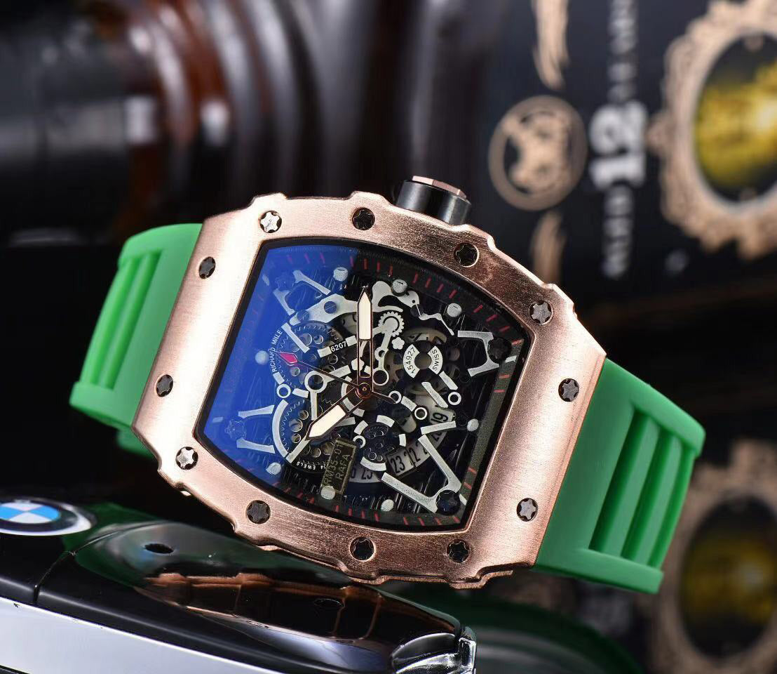 Watch Hollow Fashion Personality Ghost Head Quartz Mens Watch Quartz Watch