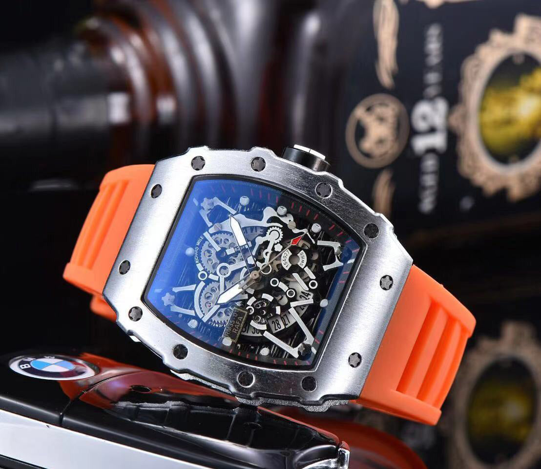 Watch Hollow Fashion Personality Ghost Head Quartz Mens Watch Quartz Watch