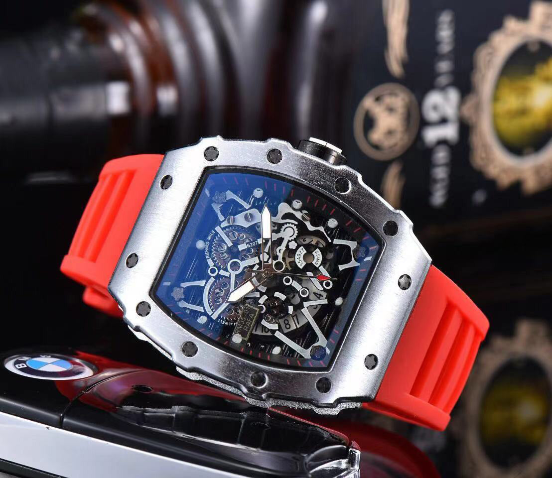 Watch Hollow Fashion Personality Ghost Head Quartz Mens Watch Quartz Watch