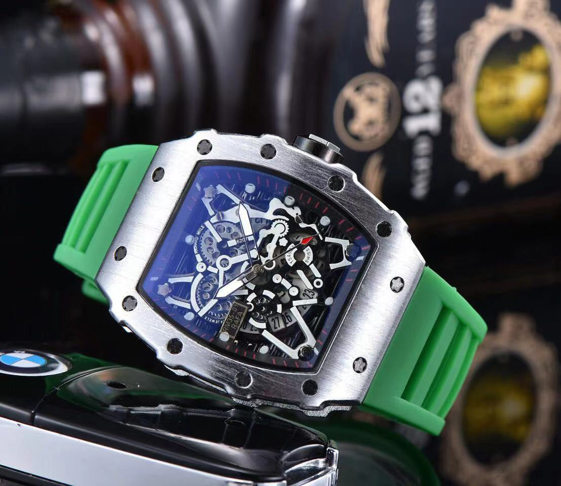 Watch Hollow Fashion Personality Ghost Head Quartz Mens Watch Quartz Watch