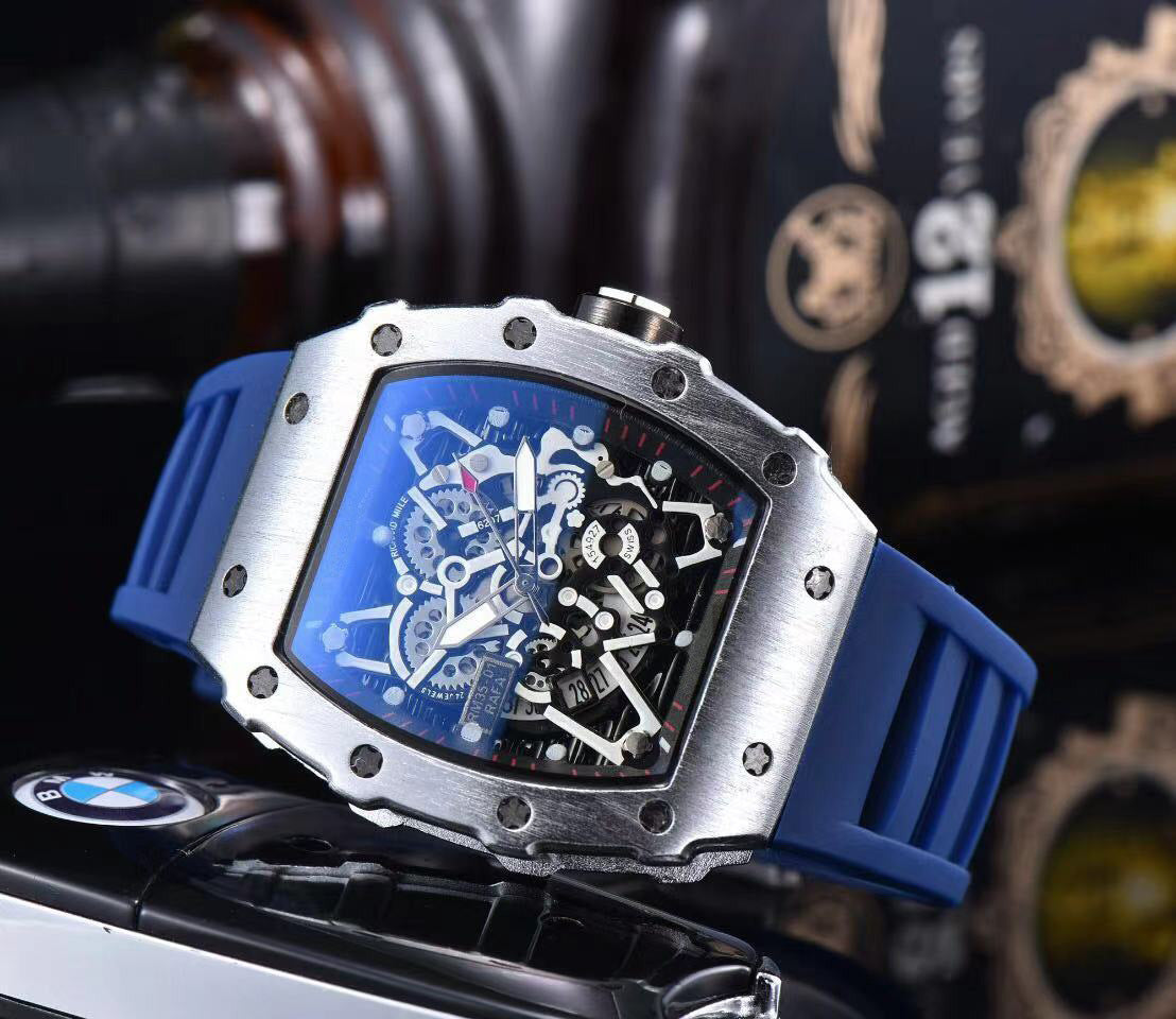 Watch Hollow Fashion Personality Ghost Head Quartz Mens Watch Quartz Watch