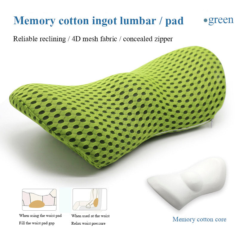 Lumbar Support Pillow For Side Sleepers Pregnancy Relieve Hip Coccyx Sciatica Pain Machine Chair Back Cushion Waist Car Seat