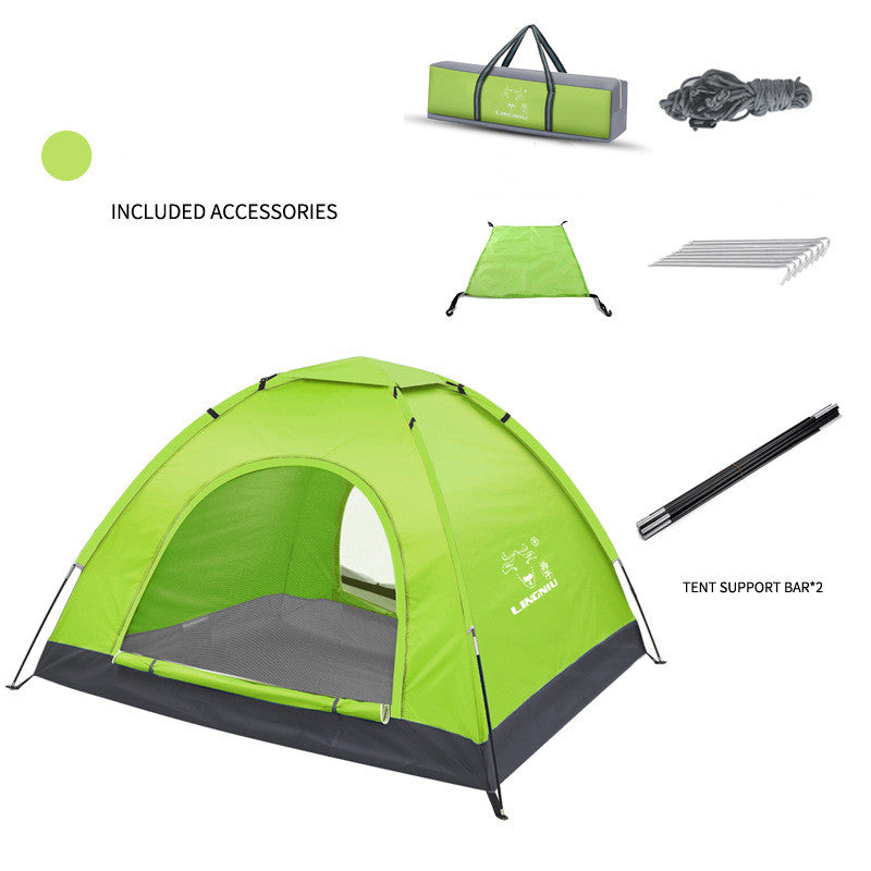 Single-layer tent camping outdoor camping beach