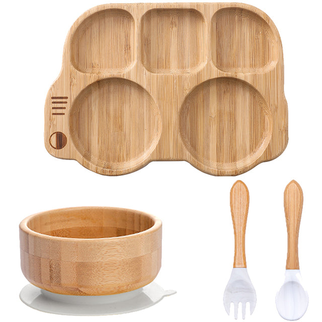 Wooden Feeding Bowls For Children