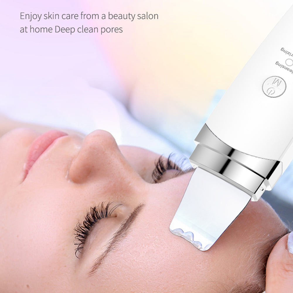 Ultrasonic Peeling Electromechanical Beauty Instrument Facial Cleanser Cleaner