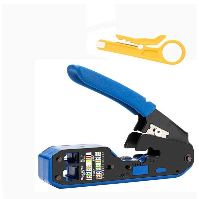 Rj45 Tool Network Crimper Cable Stripping Plier Stripper