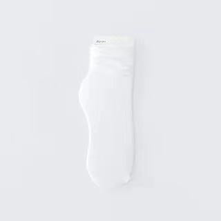 Fashion Solid Color Velvet Ice Socks