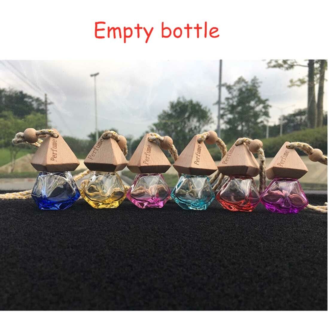 20x Hanging Empty Car Mini Perfume Bottle Diffuser Air Freshner Gadget Ornament