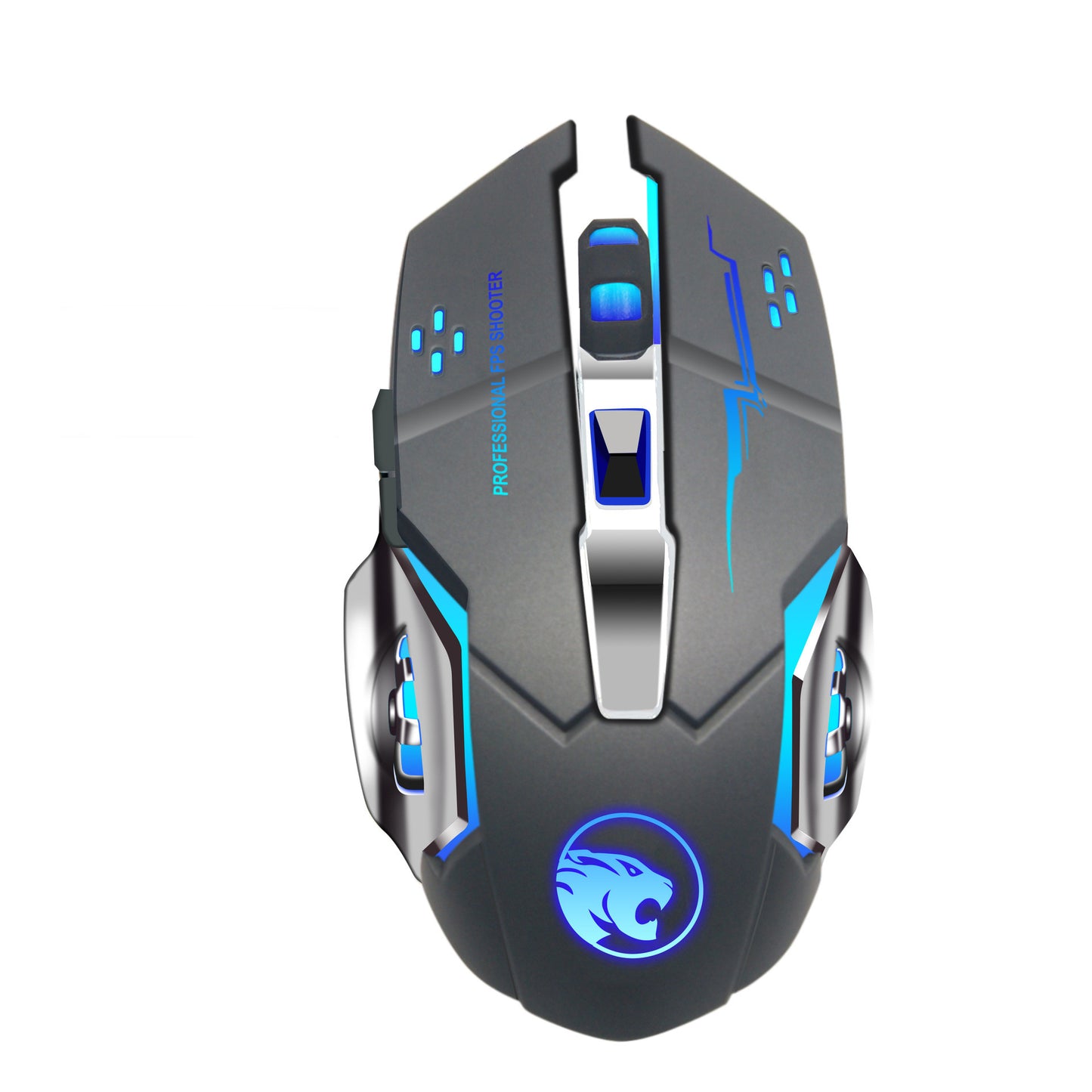 Wireless Gaming Mouse Luminous Mute Rechargeable Wired Office Mouse