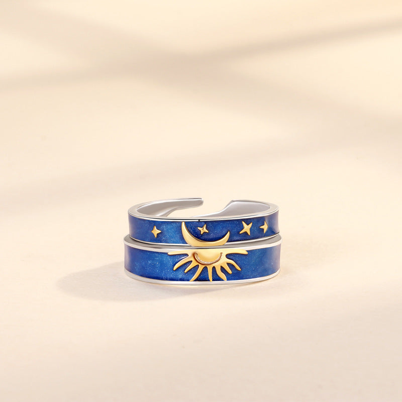 Korean Version Of Simple Men And Women's Ring