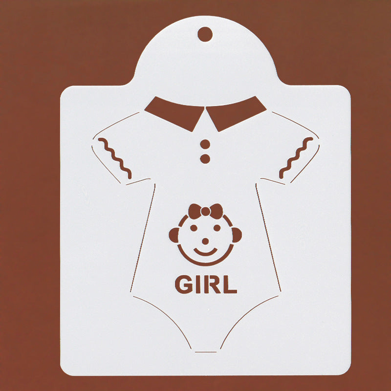 BB Clothes Bib Feeding Bottle Stainless Steel Cake Mold