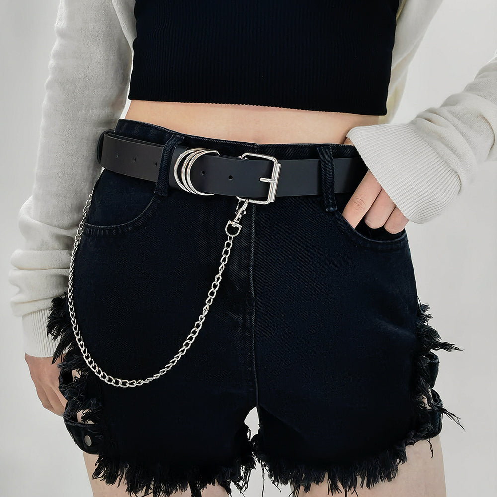 Sex Punk Chain Belt Unisex Hip Hop Embellished Jeans  Club Hip-hop Dance Summer Accessories