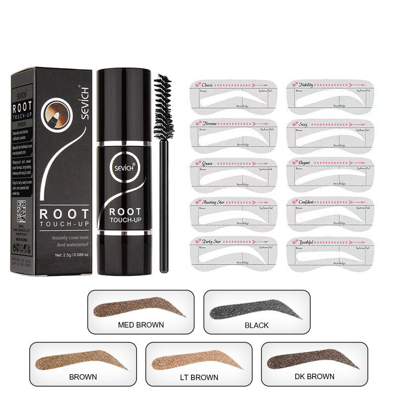 One Step Eyebrow Stamp Shaping Kit Eye Brow Gel