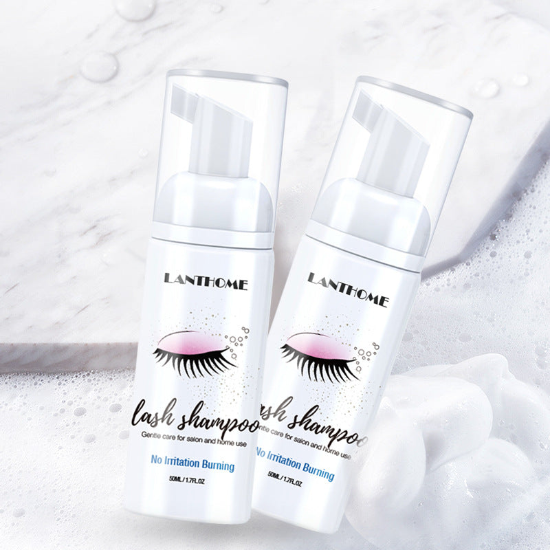 Eyelash shampoo gentle cleansing eyelash makeup remover