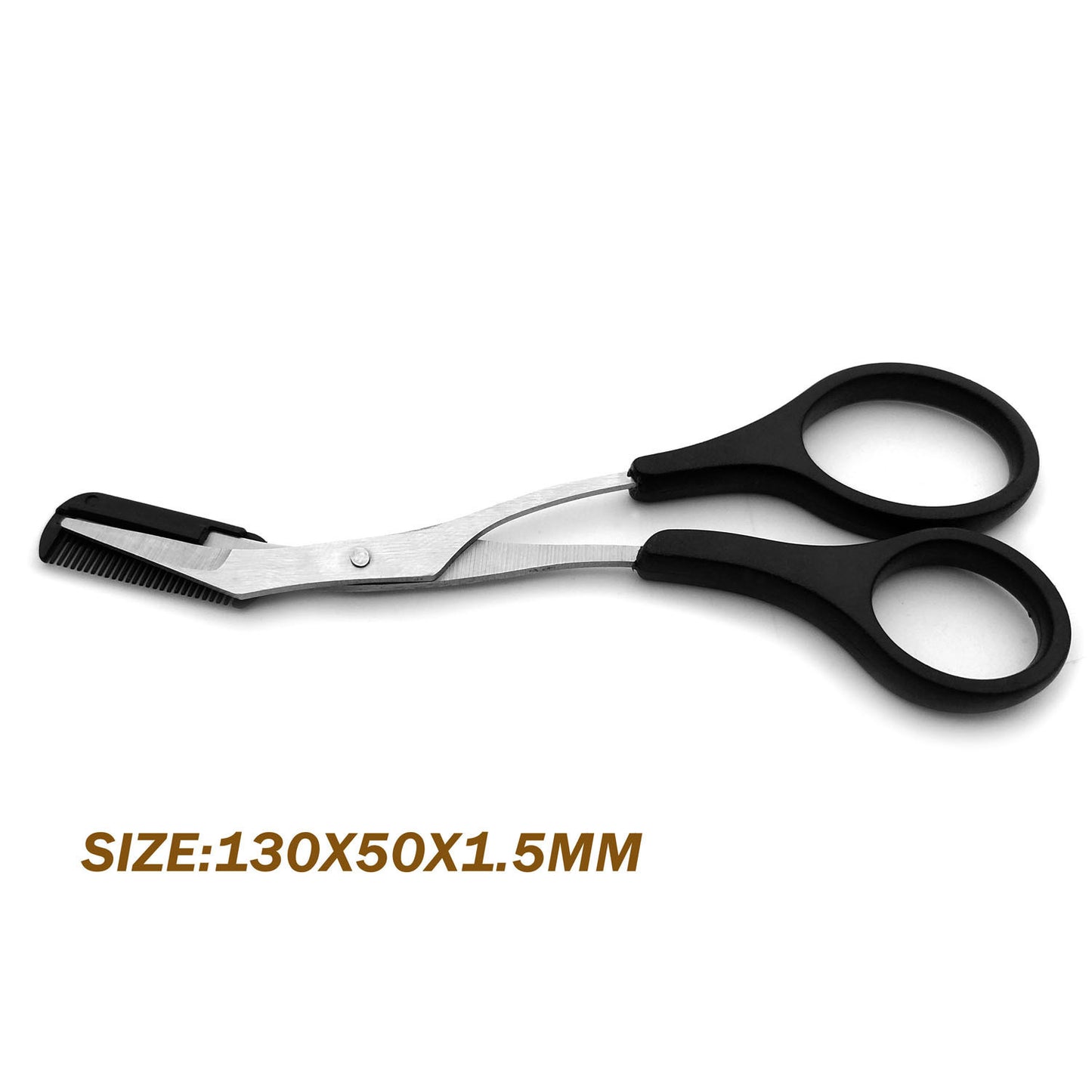 Eyebrow Trimming Scissors With Eyebrow Comb And Eyebrow Trimmer