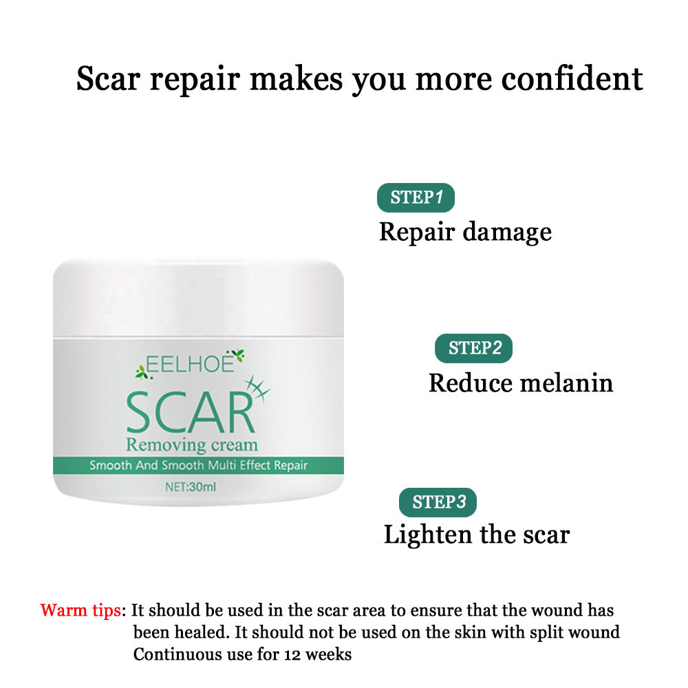 Skin Smoothing And Repairing Cream For Scalding And Burn Scars