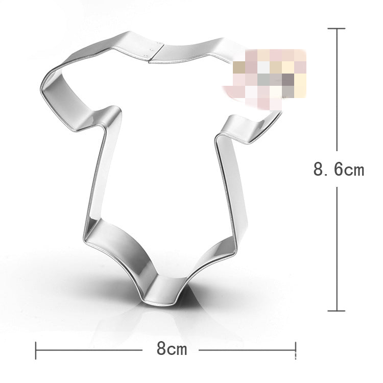 BB Clothes Bib Feeding Bottle Stainless Steel Cake Mold