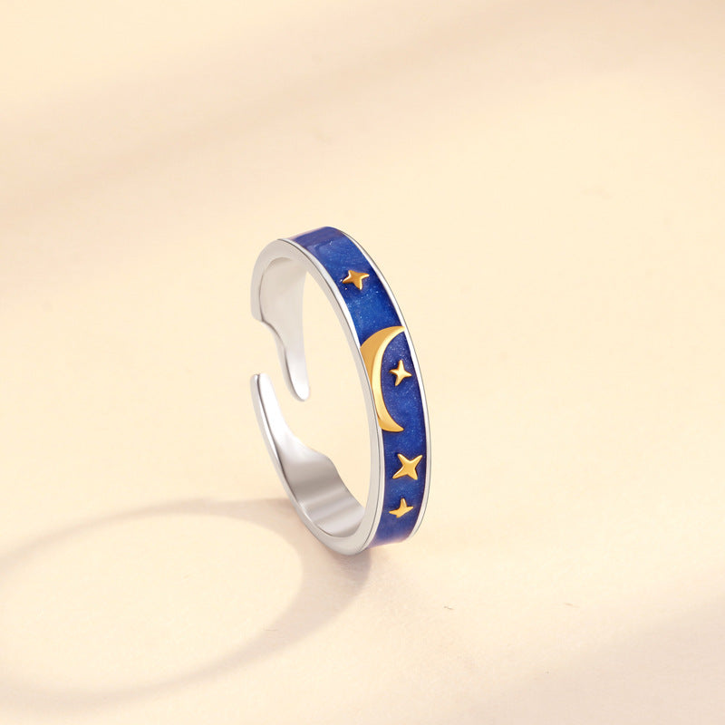 Korean Version Of Simple Men And Women's Ring