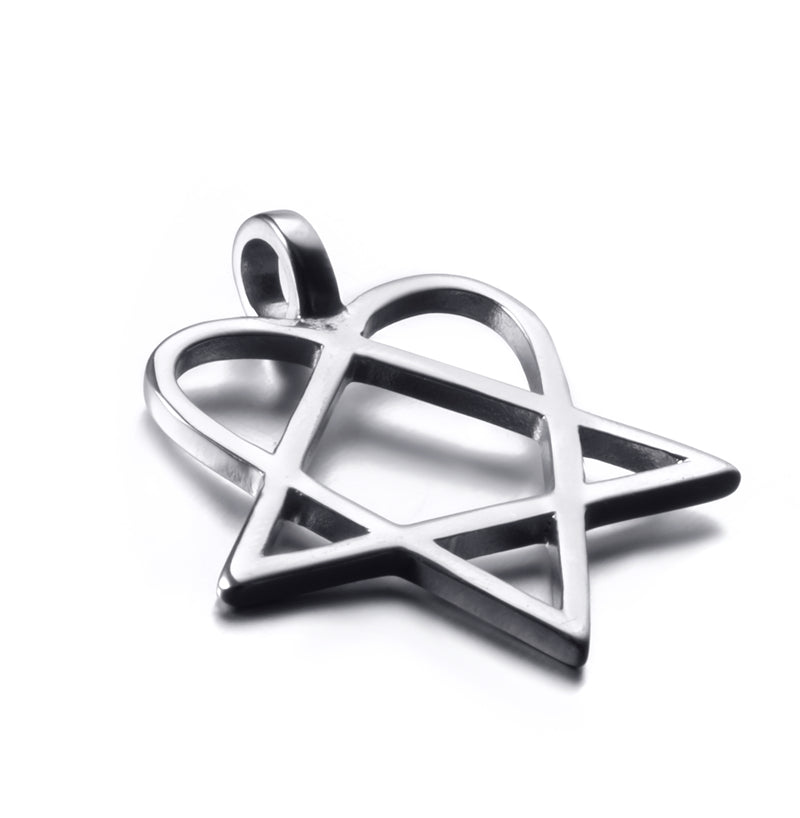 Heartagram Star Heart Him Mens Womens