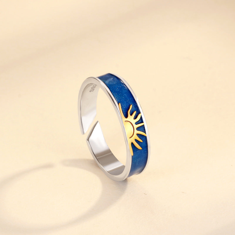 Korean Version Of Simple Men And Women's Ring