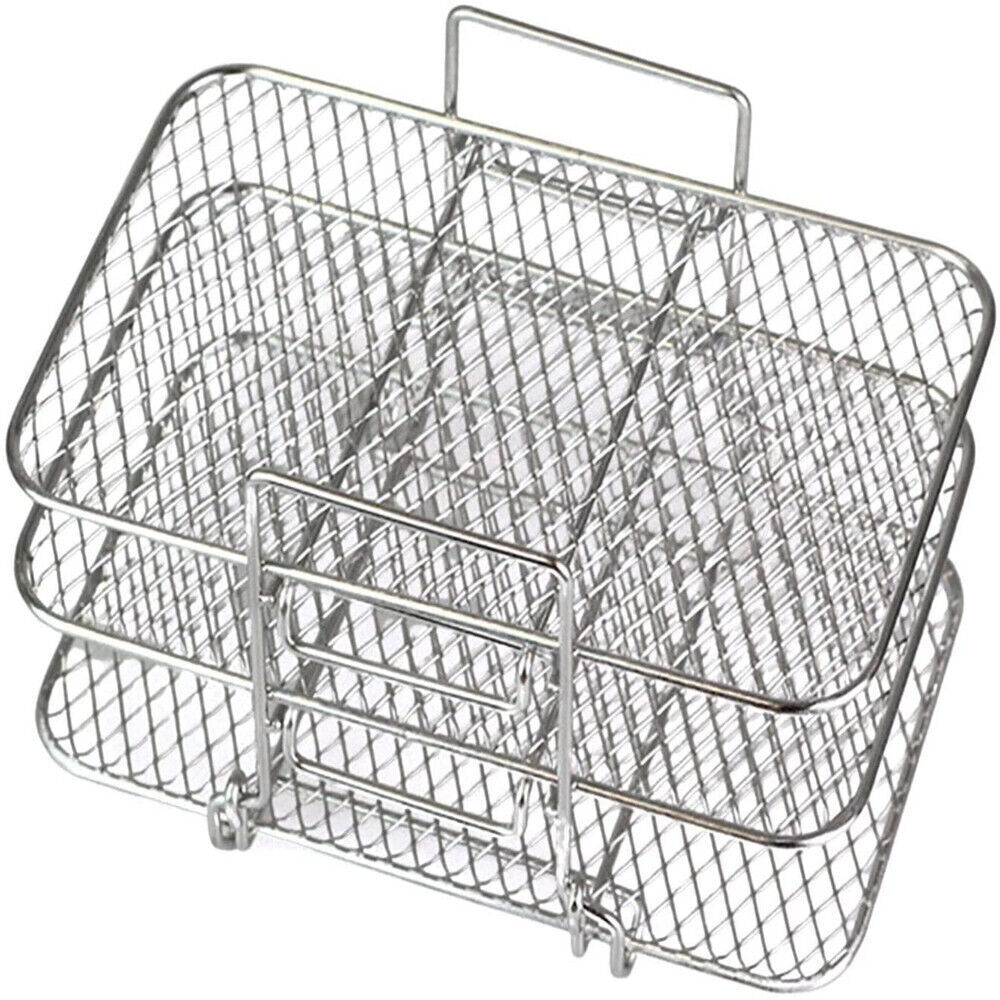 Air Fryer Rack For Ninja Dual Air Fryer 304 Stainless Steel Multi-Layer Dehydrat