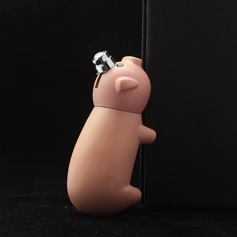 TB928 Mr Pig Double Fire Flame Lighter