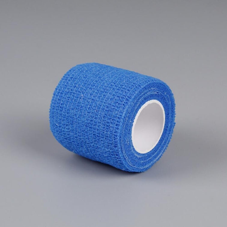 12Pcs Cohesive Elastic Bandage Adhesive Wrist Ankle Gauze Tape Vet Wrap 7.5cm