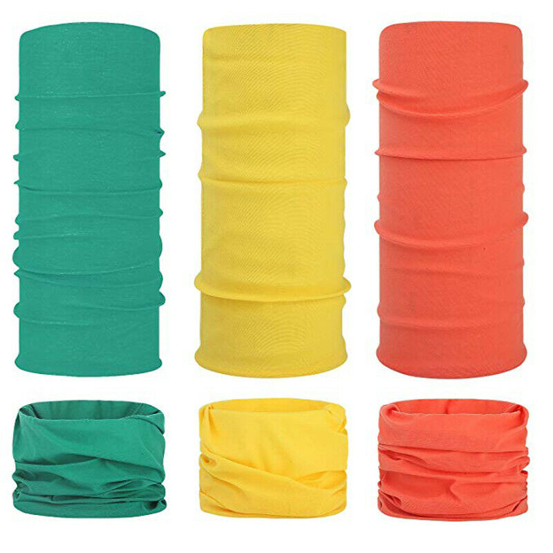 Cycling Balaclava Bandana Face Mask Cover Men Women Headband Snood Scarf Tube Random Color