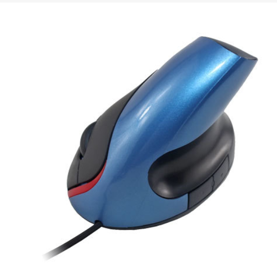 Wireless vertical vertical rechargeable battery mouse ergonomic grip mouse