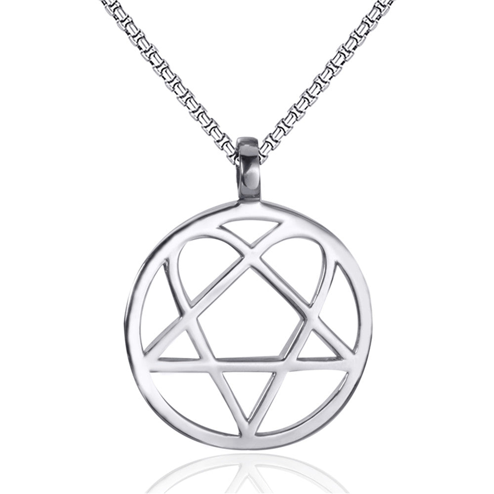 Heartagram Star Heart Him Mens Womens