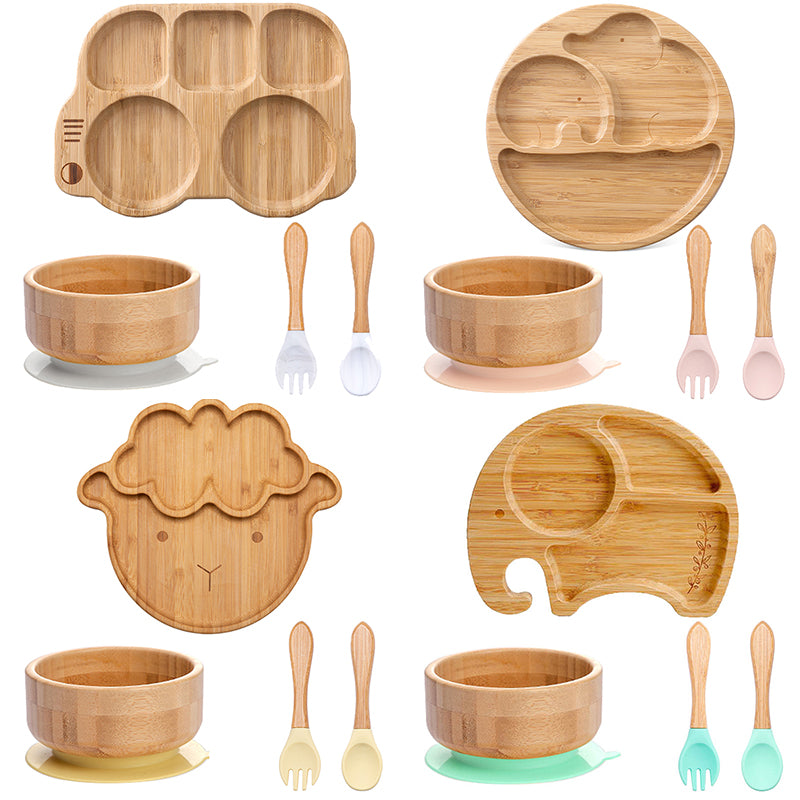 Wooden Feeding Bowls For Children